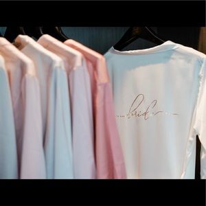 2 Bridesmaid robe